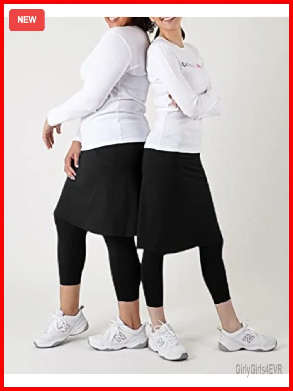 Women's Skort with Capri Leggings, 20
